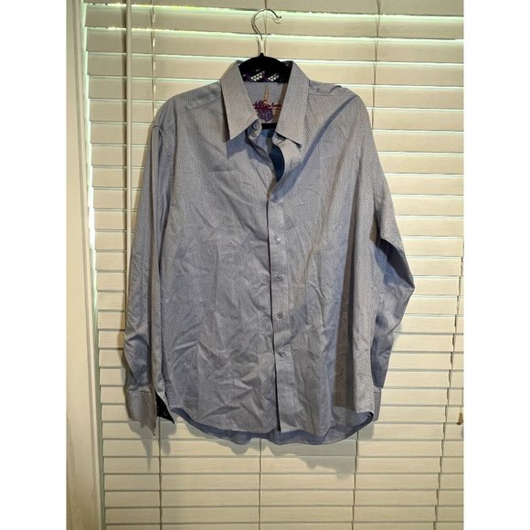 Robert Graham Patterned Long Sleeve Button Up Shirt - Size‎ XL - Picture 1 of 5